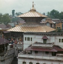 Pashupatinath Temple In Kathmandu, Nepal 1969 Historic Old Photo picture