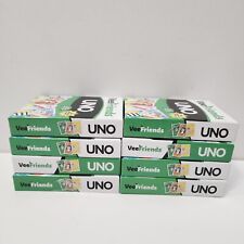 Veefriends Uno Cards Lot Of 8 Packs 4 Opened & 4 Unopened picture