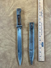 ORIGINAL WW2 GERMAN K98 BAYONET S/244 S178G Sheath picture
