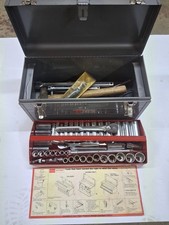 Vintage SEARS Craftsman 6500 Tool Box Loaded With USA -V- Mechanic Tools picture