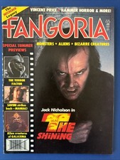 Fangoria #7 Aug 1980 Jack Nicholson THE SHINING Cover Vintage Horror Magazine picture