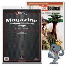 BCW Magazine Bags 100ct Pack Acid Free Archival Quality picture