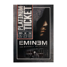 EMINEM Marshall Mathers LP PLATINUM TICKET Hip-Hop Trading Card picture