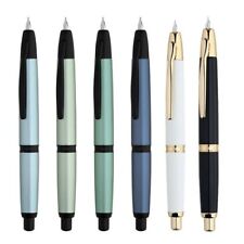 New Colour Majohn A1 Retractable Fountain Pen EF/F Metal with Clip & Converter picture