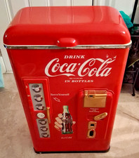 VINTAGE STYLE NOSTALGIA LOGO COCA COLA VENDING MACHINE LOOK COOLER ICE CHEST picture