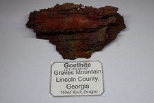 Goethite, Iridescent Graves Mtn. Georgia picture