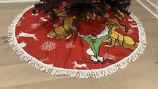Dr Seuss How the Grinch Stole Christmas tree skirt picture