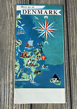 Vintage Meet Us In Denmark National Travel Association Of Denmark Brochure picture