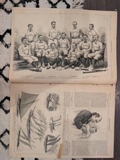 1874 Boston Baseball Champions · Al Spalding · First African Church — Harpers picture