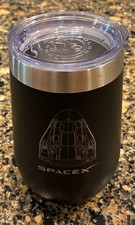 Spacex Stainless Steel Tumbler w/Lid by Polar Camel Dragon Crew Dragon 2 picture