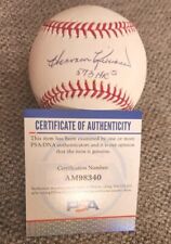HARMON KILLEBREW SIGNED OFFICIAL MLB BASEBALL 573 HRS PSA/DNA AUTHENTIC #AM98340 picture
