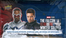 2022 Upper Deck Marvel Falcon And The Winter Soldier Factory Sealed Hobby Box picture