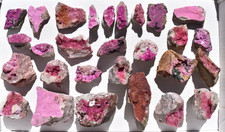 WHOLESALE Cobaltoan Calcite from Congo  2 kg  28 pieces  # 5923 picture