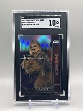 2023 Topps Finest Star Wars Chewbacca Refractor SGC 10 Card FN-63 06/10 picture