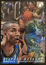 STEPHON MARBURY 1996 FLAIR SHOWCASE ROW 0 SEAT 11 picture