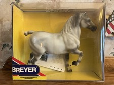2003-2004 Breyer #1206 - BLACKHOME GRANDEUR LYN - Grey - Percheron Stallion picture