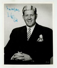 Rudy Vallee Hand Signed 8x10 Jazz Saxophone Musician Photo Portrait J14272 picture