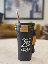 Harry Potter 25th Anniversary Hufflepuff Gripper Cup Tumbler w/ Straw Cinemark picture
