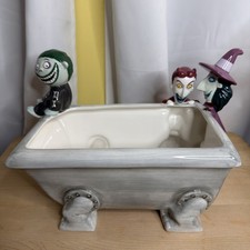 The Nightmare Before Christmas Candy Bowl Bathtub Lock Shock Barrel New Org 2013 picture