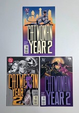 Catwoman Year 2 Complete Set | Issues #38, 39, 40 | DC Comics, 1996 | Story Arc picture