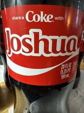 Share A Coke with Joshua 2025 Personalized Gift Coca Cola Bottle 20oz Josh picture