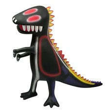 Medicom Vinyl Collectible Dolls Jean-Michel Basquiat Dinosaur Figure picture