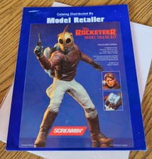RARE Screamin' Horror Vintage The Rocketeer - Store Display Standalone Table Top picture