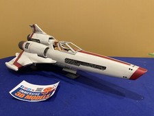 battlestar galactica viper Mark 2 Ship 1/18 Scale Includes Figure Hand Painted picture