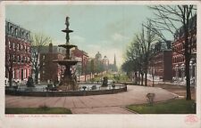 Eutaw Place Fountain Baltimore MD Maryland Vintage c1905 Postcard UNP 6870d2 picture