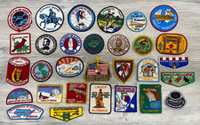 30 Mixed Vintage Boy Scout Patches - See Photos - - Lot #1 picture