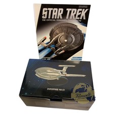 Enterprise NX-01 Eaglemoss XL - 22 cm Star Trek starship with english magazine picture