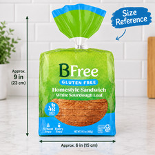 Gluten Free White Sourdough Sandwich Bread Loaf Soft Wheat 14.1oz, 1 loaf....... picture