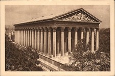 Paris - La Madeleine church, sepia view - Mona Tourist'Carte - Postcard c1925 picture