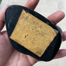 Washington Black Jade Old Lapidary Rough Stone 1 Pound 6.88 Oz picture