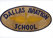 WW2 WWII US AAF Contract School Dallas Aviation School 11.5