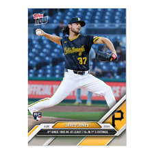 2024 MLB Topps NOW 110 JARED JONES 10 K'S PITTSBURGH PIRATES ROOKIE RC PRESALE picture