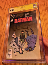 BATMAN YEAR ONE Part 1 Batman 404 CGC 9.8 Signed by FRANK MILLER picture