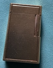 ST DUPONT LIGHTER DE PARIS MADE IN FRANCE --LIGNE 1. INSCRIBED INITIALS/WORKING picture