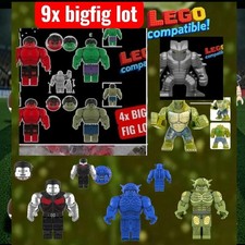 New 9x Lot Red Hulk COLOSSUS A-BOMB Marvel Custom Big Figures figure Bigfig DC picture