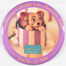 Vtg 1999 Walt Disney Collector's Society International Collectible Expo Button picture