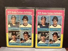 Lot 1975 Topps 1975 Rookie Catchers-Outfielders Gary Carter #620 Both Included picture