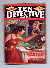 Ten Detective Aces Pulp May 1943 Vol. 47 #3 GD picture