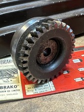 Vintage 30T Metal Gear Industrial Machine Part Steampunk Cosplay Prop Salvage picture