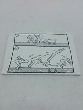 Postcard Keith Haring Untitled 1981 Estate Artpost Art PRINT SEALED SET a1c picture