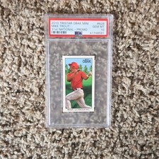 PSA 10 TRISTAR 2010 Obak National Convention Mike Trout #N28 Mini Promo picture