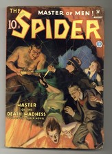 Spider Pulp Aug 1935 Vol. 6 #3 FN+ 6.5 picture