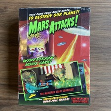 1996 TOPPS Cards MARS ATTACKS WIDEVISION *NEW Factory SEALED BOX CARDS picture