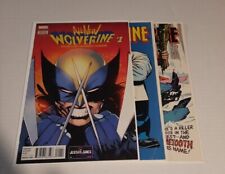 All New Wolverine 1, (Marvel, Jan 2016), Wolverine 8, 10, Sabretooth fight, Lot picture