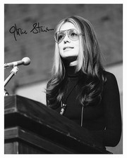 Gloria Steinem Autographed 8x10 Photo Reprint Signed Feminist Icon picture