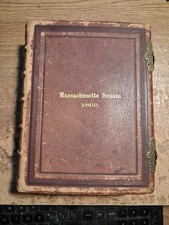 1869 Massachusetts Senate photo album 48 cdv's picture
